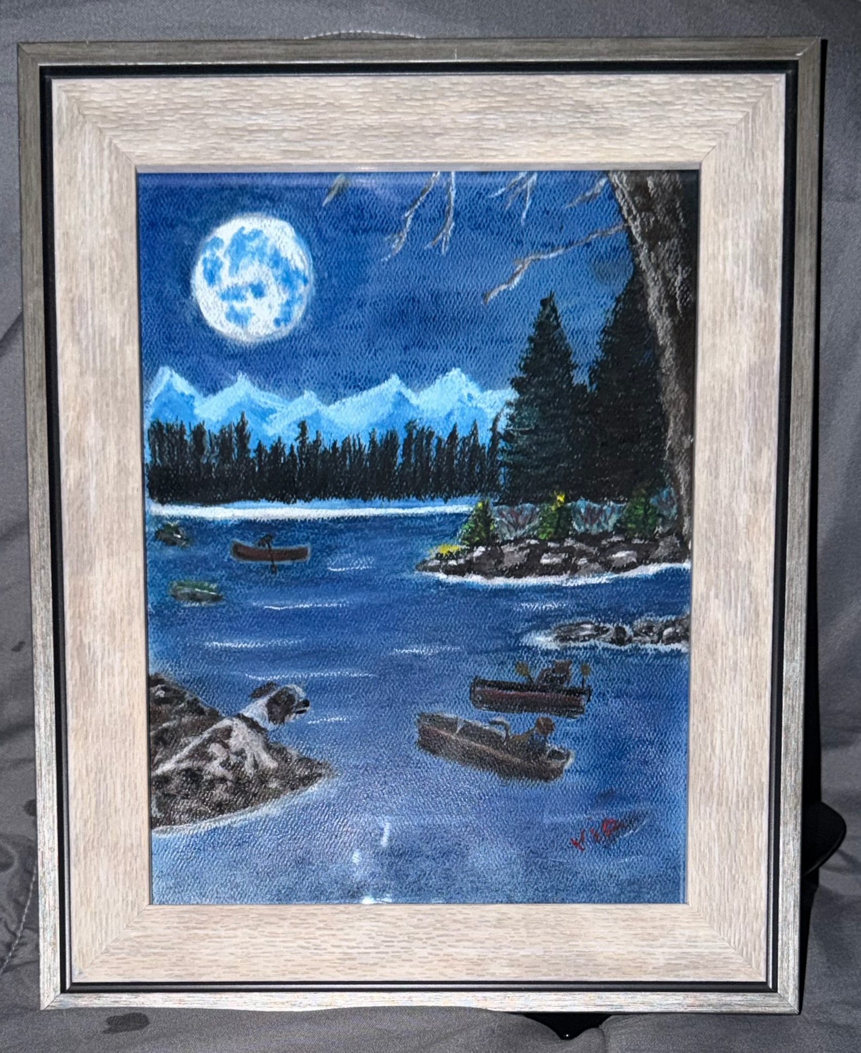 Moonlit Lake